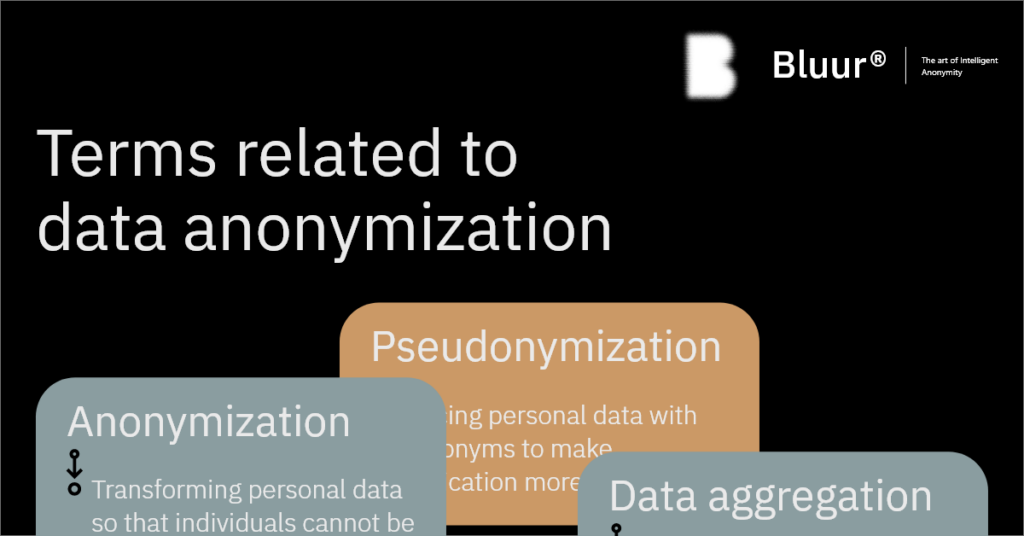 Data anonymization - terms