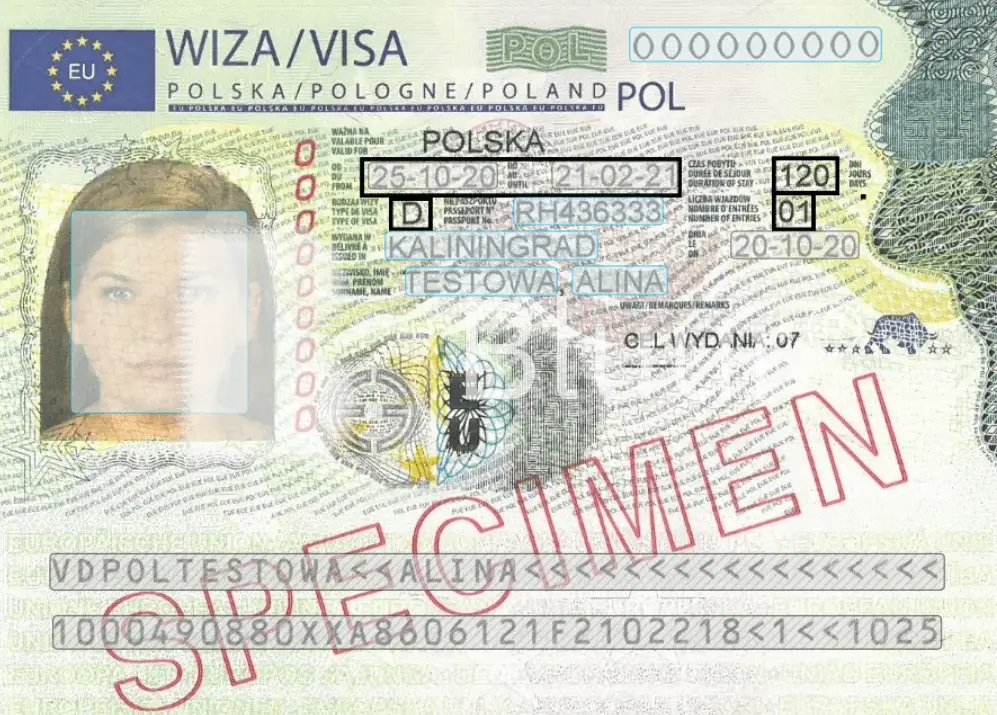 Polish visa anonymization